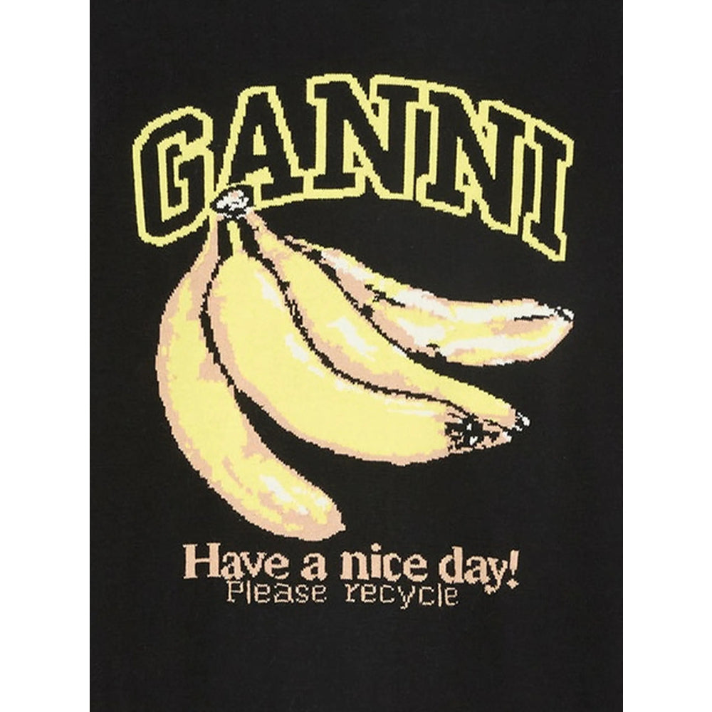 Ganni Black Knitwear - Jumpers Women