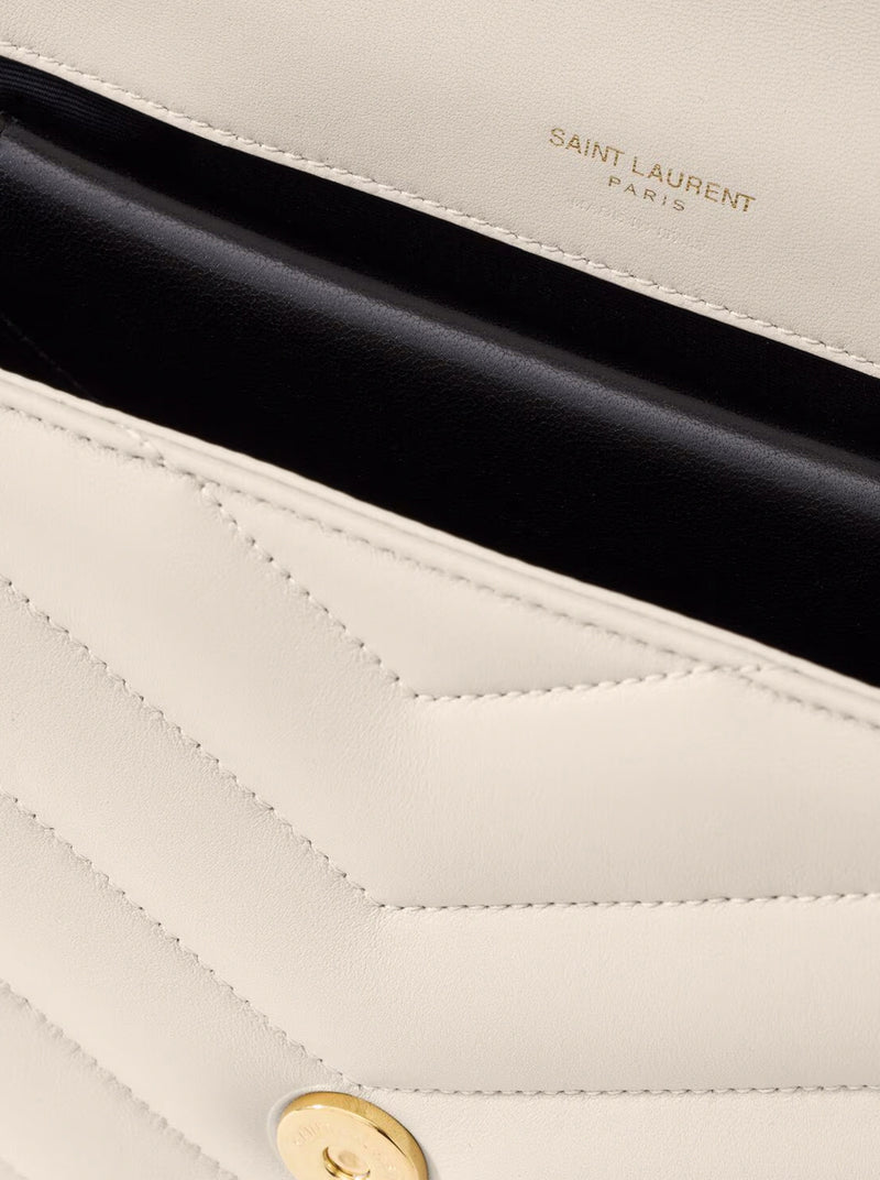Saint Laurent Women Loulou Medium In Quilted Lambskin