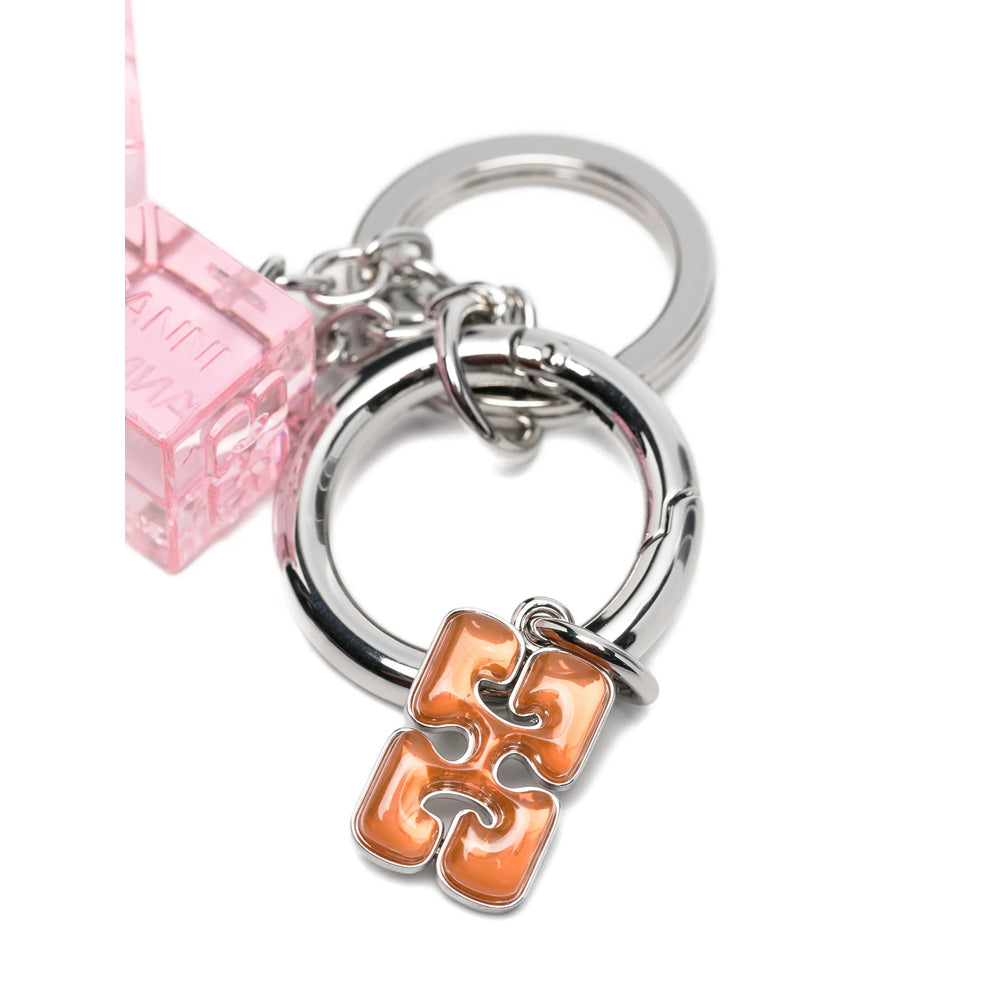 Ganni Silver Keyrings & Chains Women