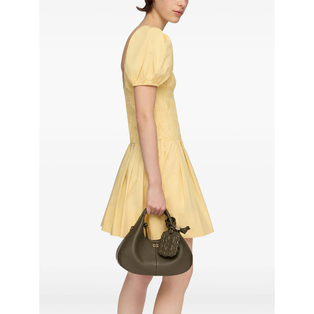 Ganni Green Tote Bags Women