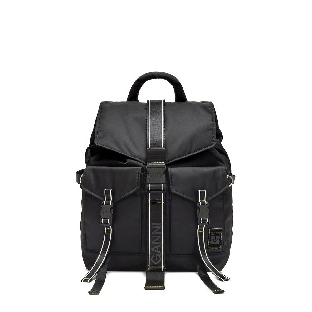 Ganni Black Backpacks Women