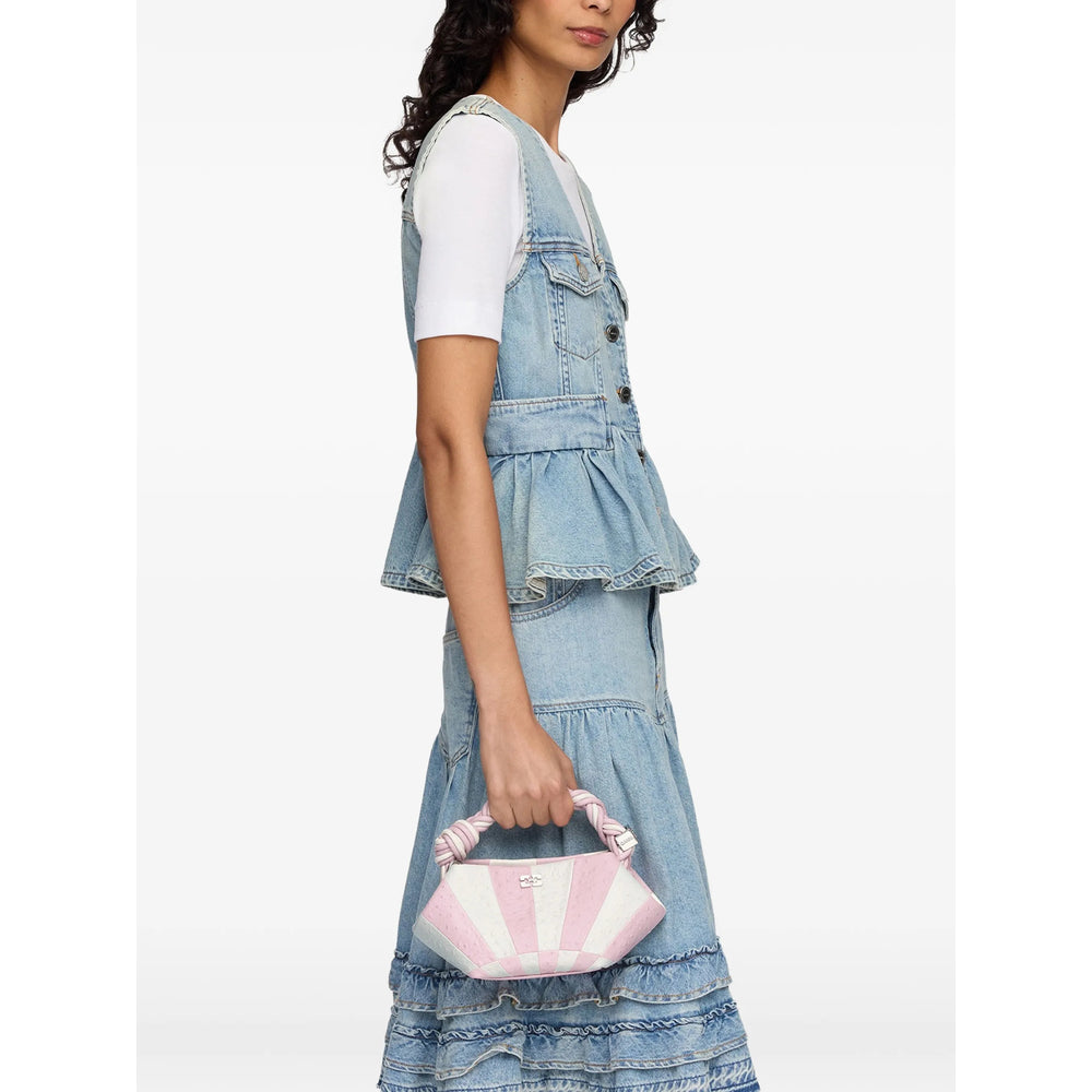 Ganni Pink Shoulder Bags Women