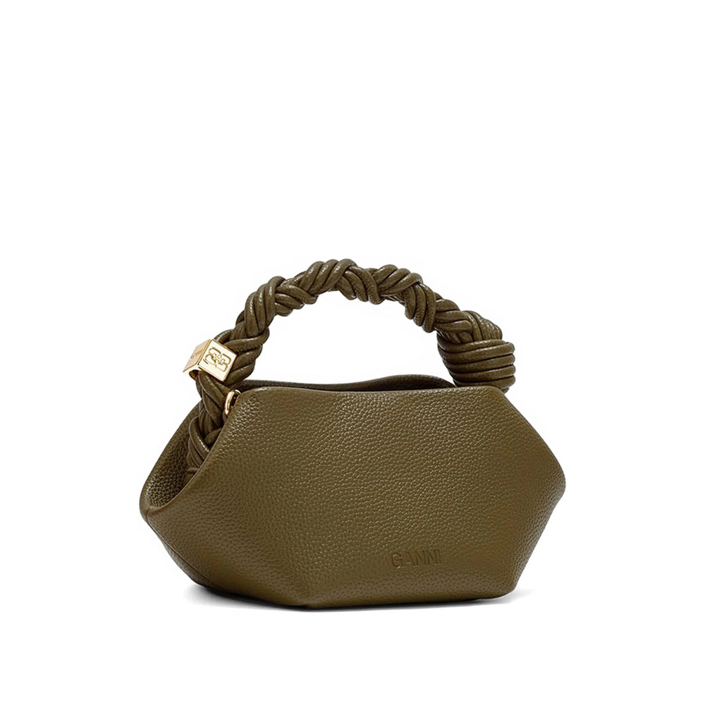 Ganni Green Tote Bags Women