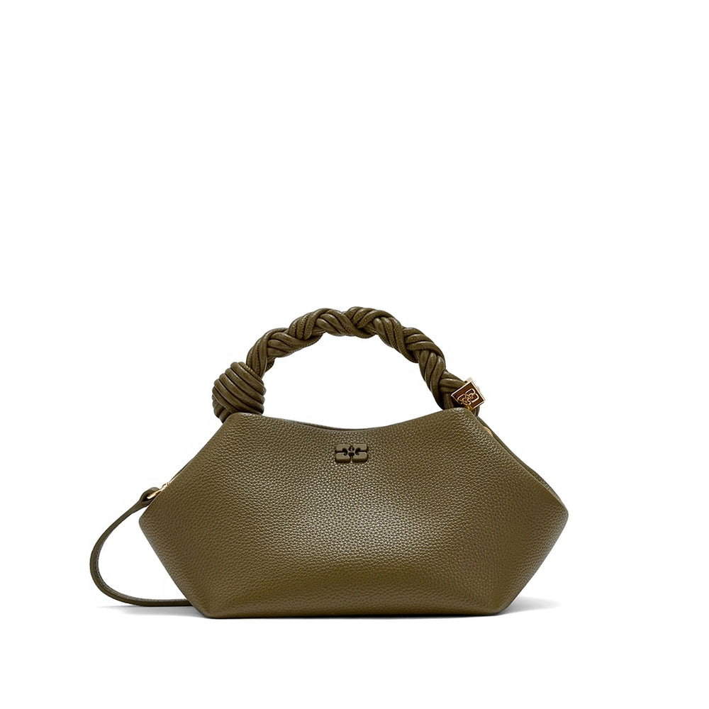 Ganni Green Tote Bags Women