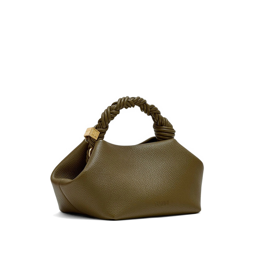 Ganni Green Tote Bags Women