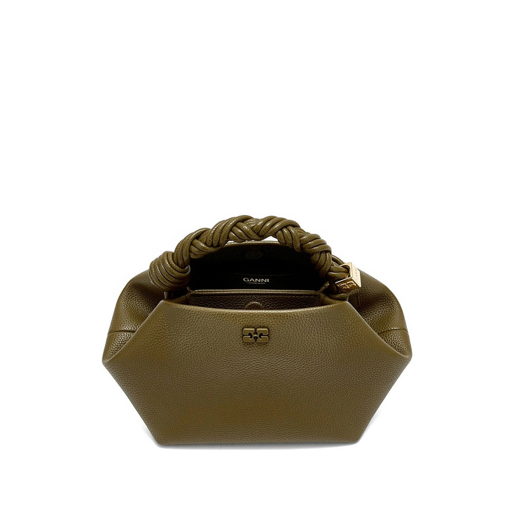 Ganni Green Tote Bags Women