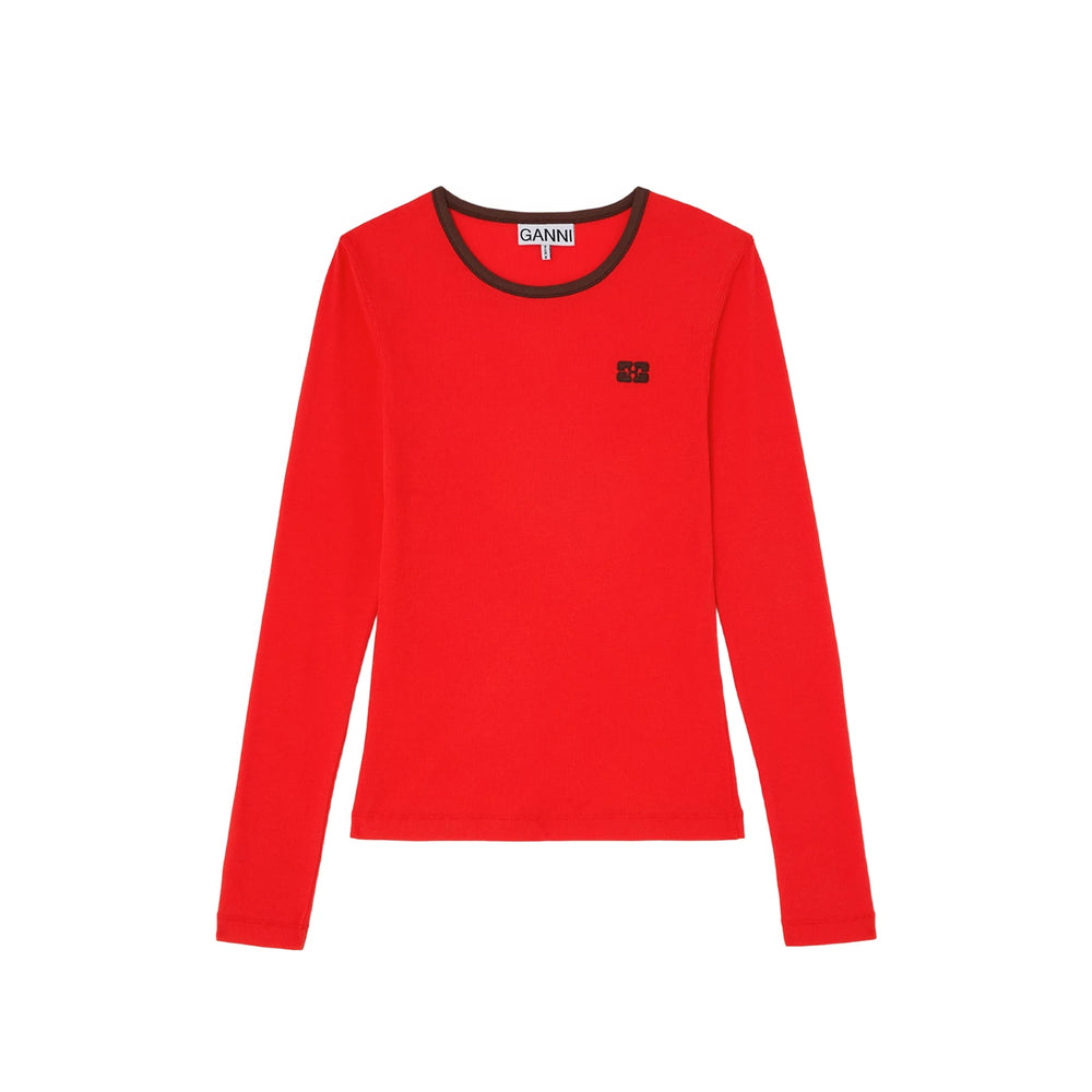 Ganni Red Tops - T-Shirts & Jerseys Women