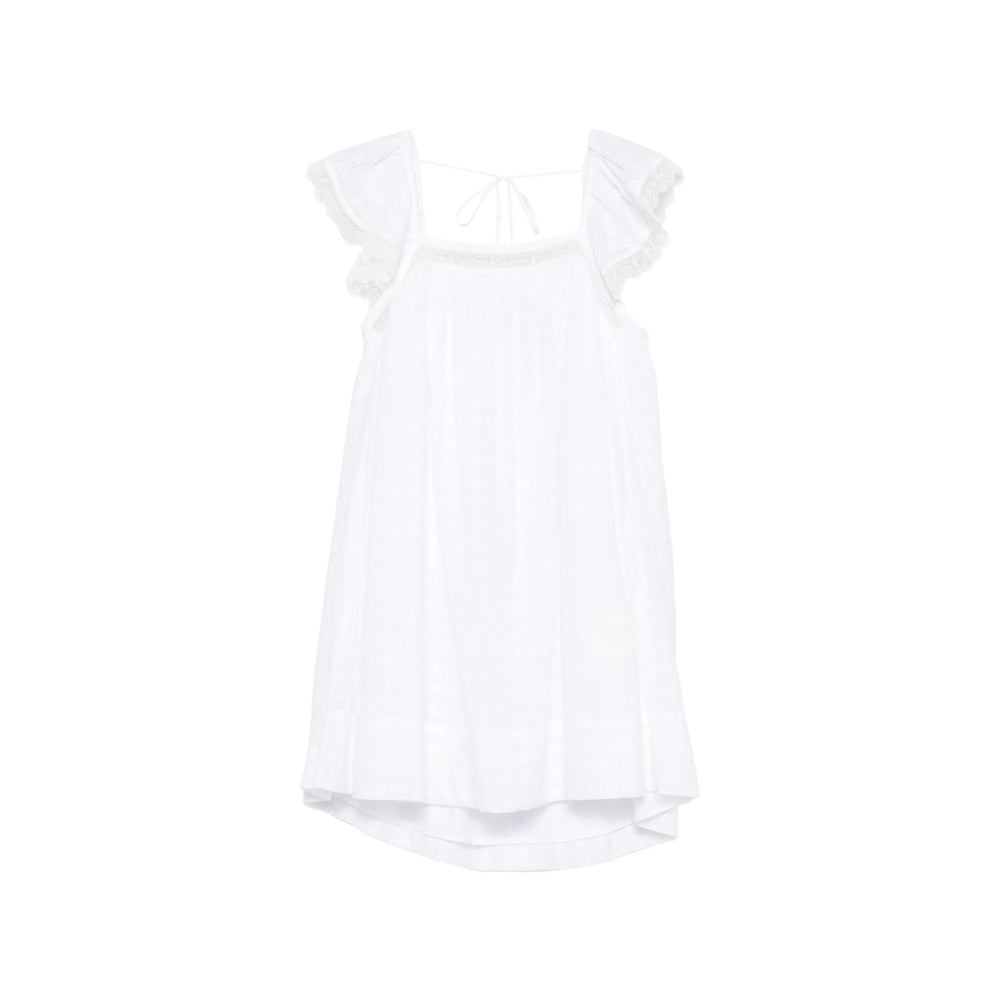 Ganni White Dresses - Day Dresses Women