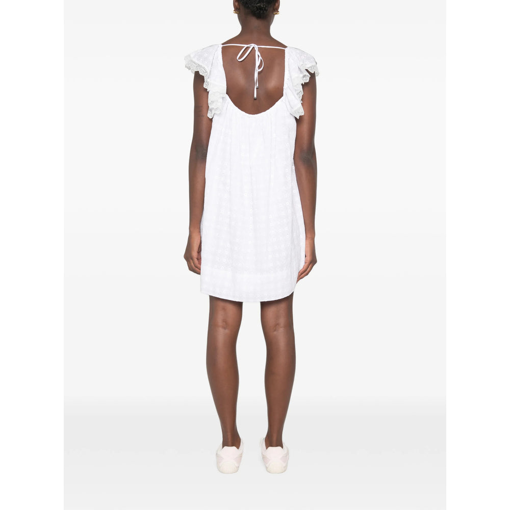 Ganni White Dresses - Day Dresses Women