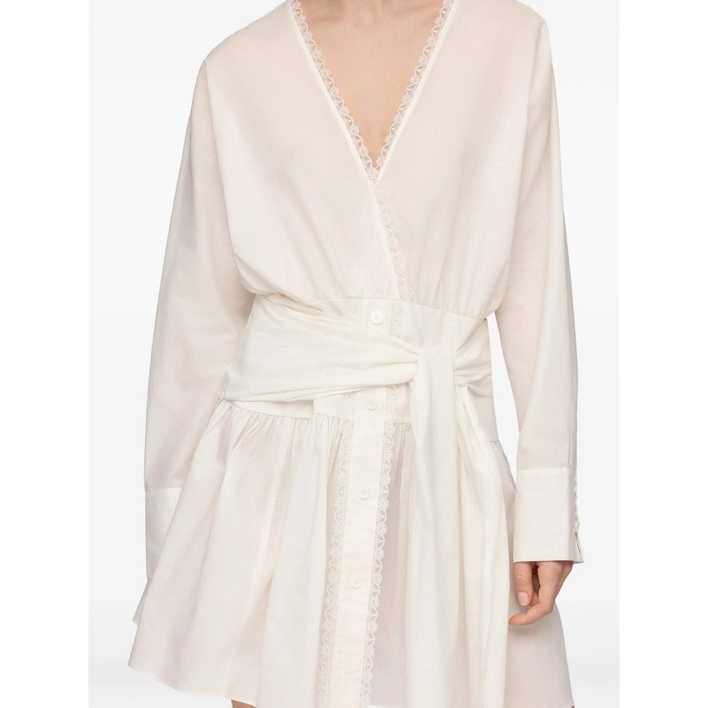 Ganni White Dresses - Day Dresses Women