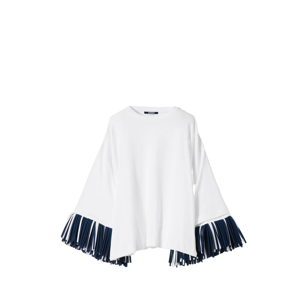 Jacquemus White Tops - T-Shirts & Jerseys Women