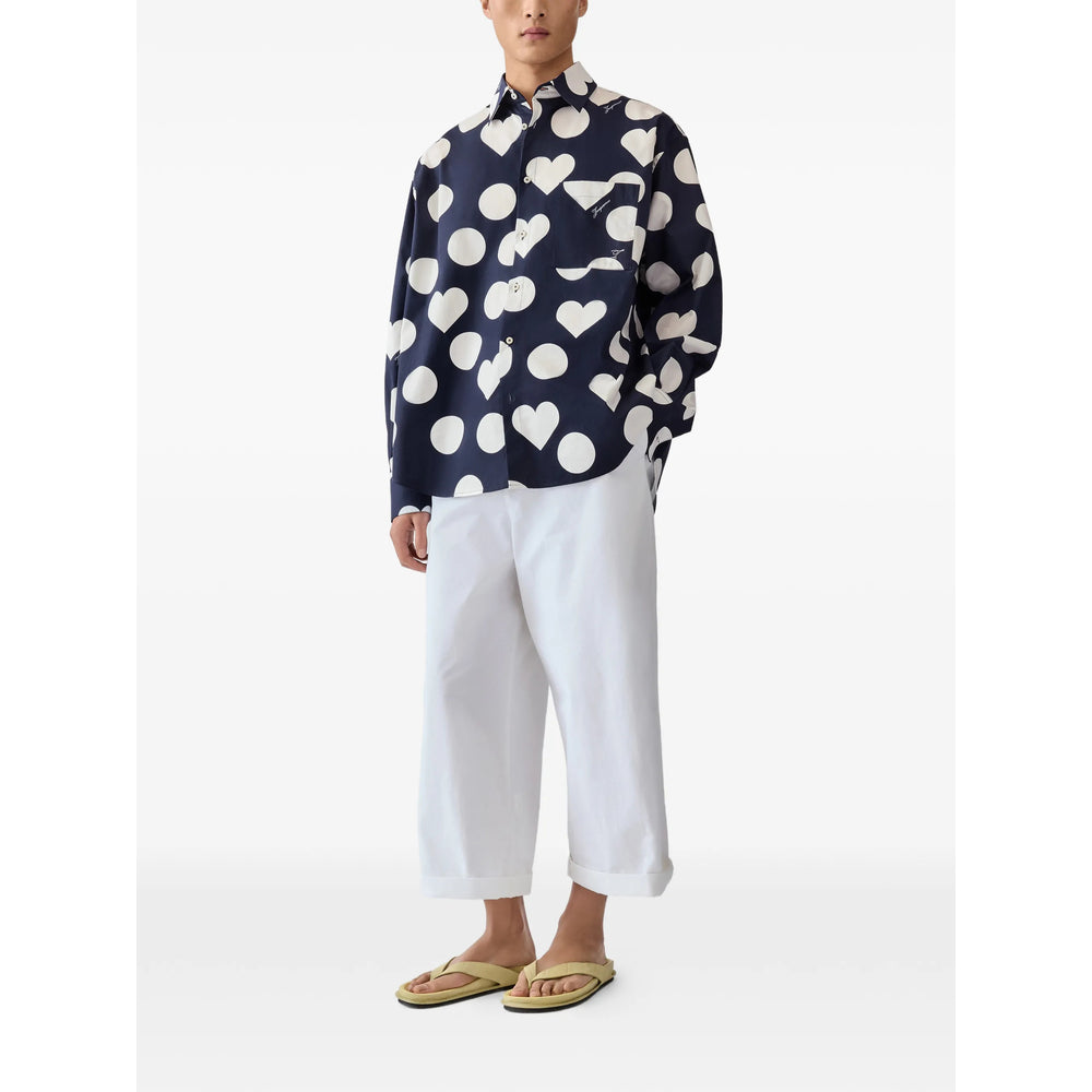 Jacquemus Blue Shirts Men