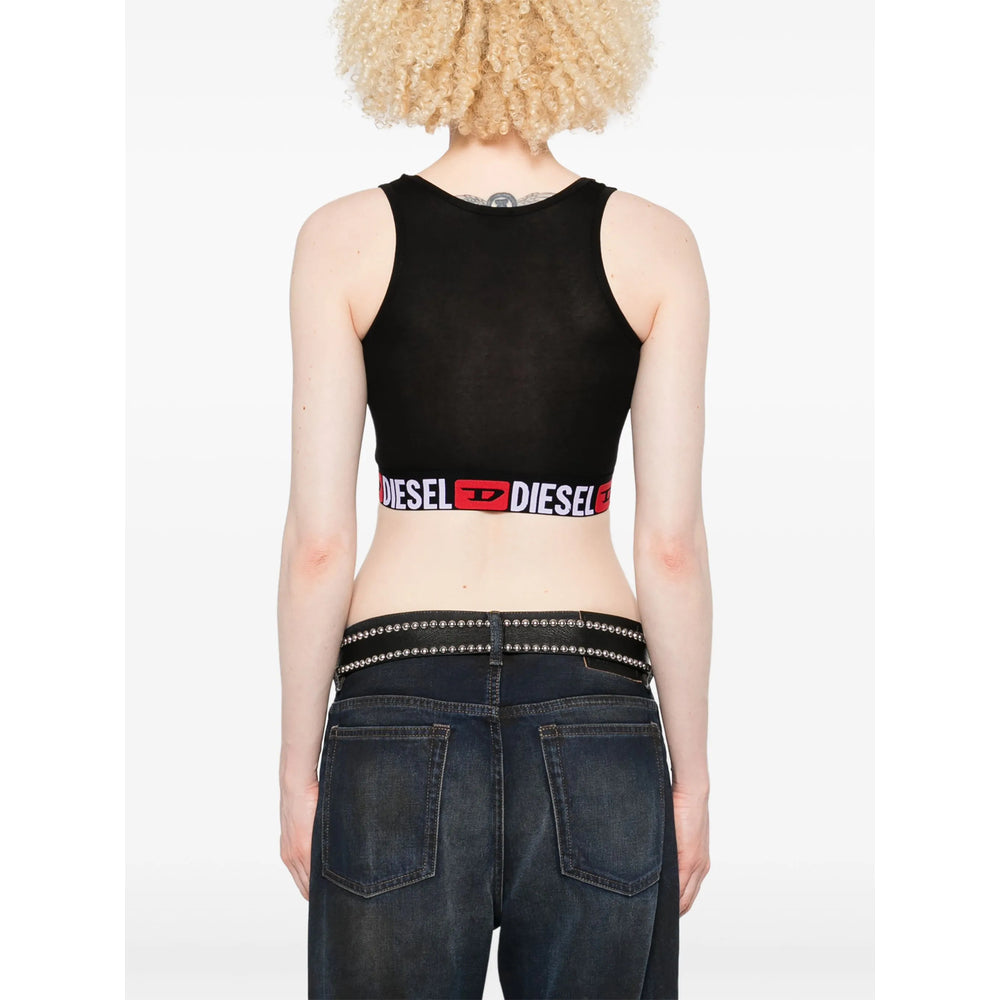Diesel Black Tops - Vests & Tank Tops Women