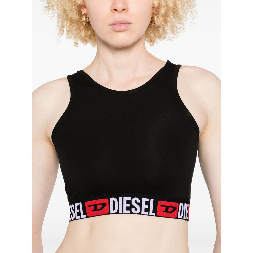 Diesel Black Tops - Vests & Tank Tops Women