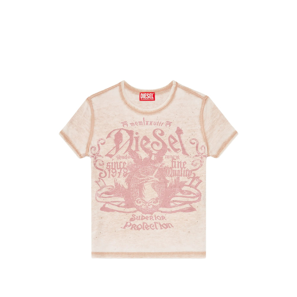 Diesel Pink Tops - T-Shirts & Jerseys Women