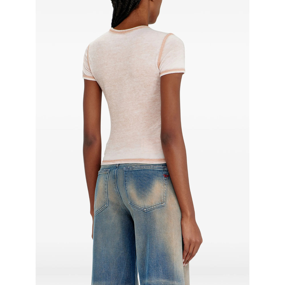 Diesel Pink Tops - T-Shirts & Jerseys Women
