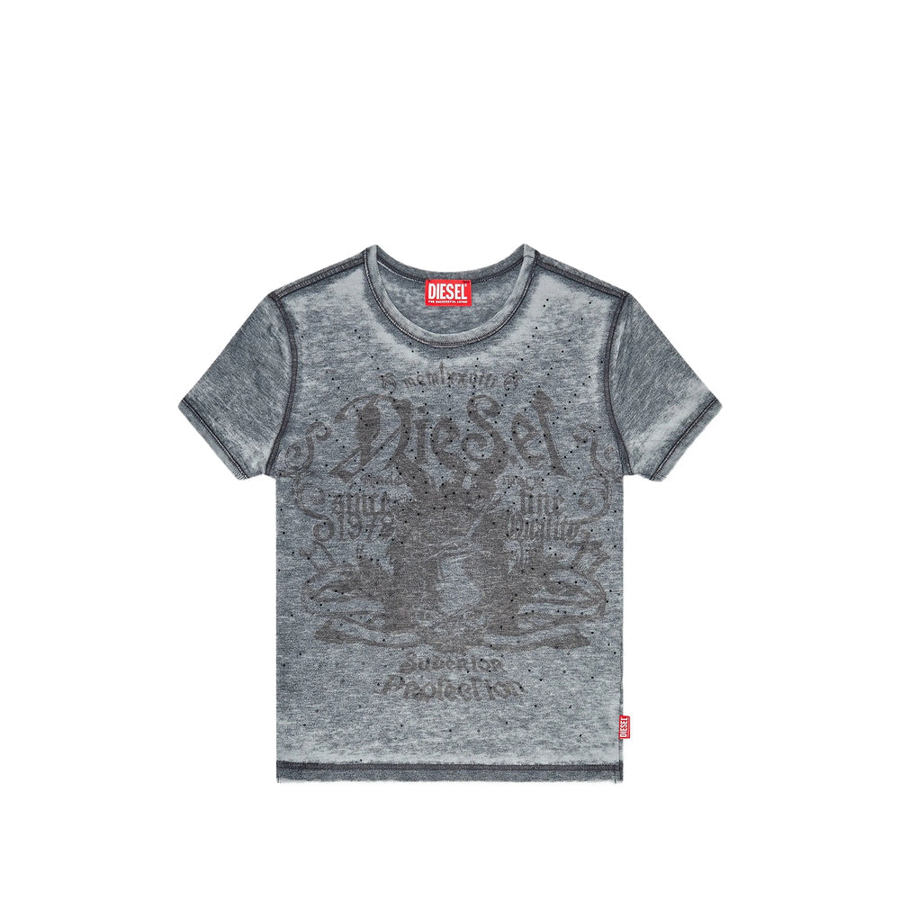 Diesel Grey Tops - T-Shirts & Jerseys Women