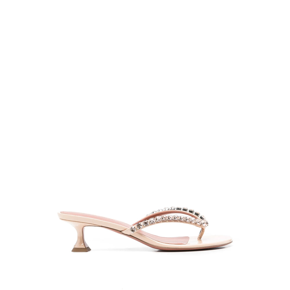 Amina Muaddi Pink Shoes Women