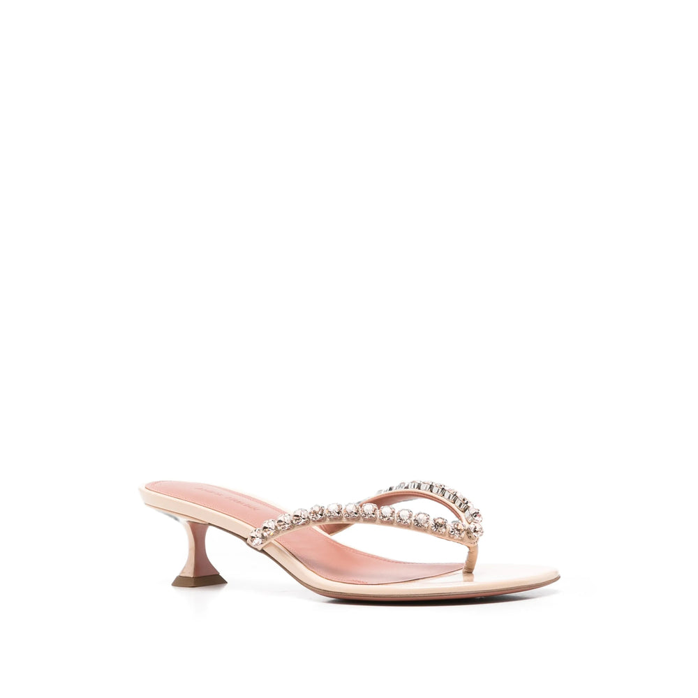 Amina Muaddi Pink Shoes Women