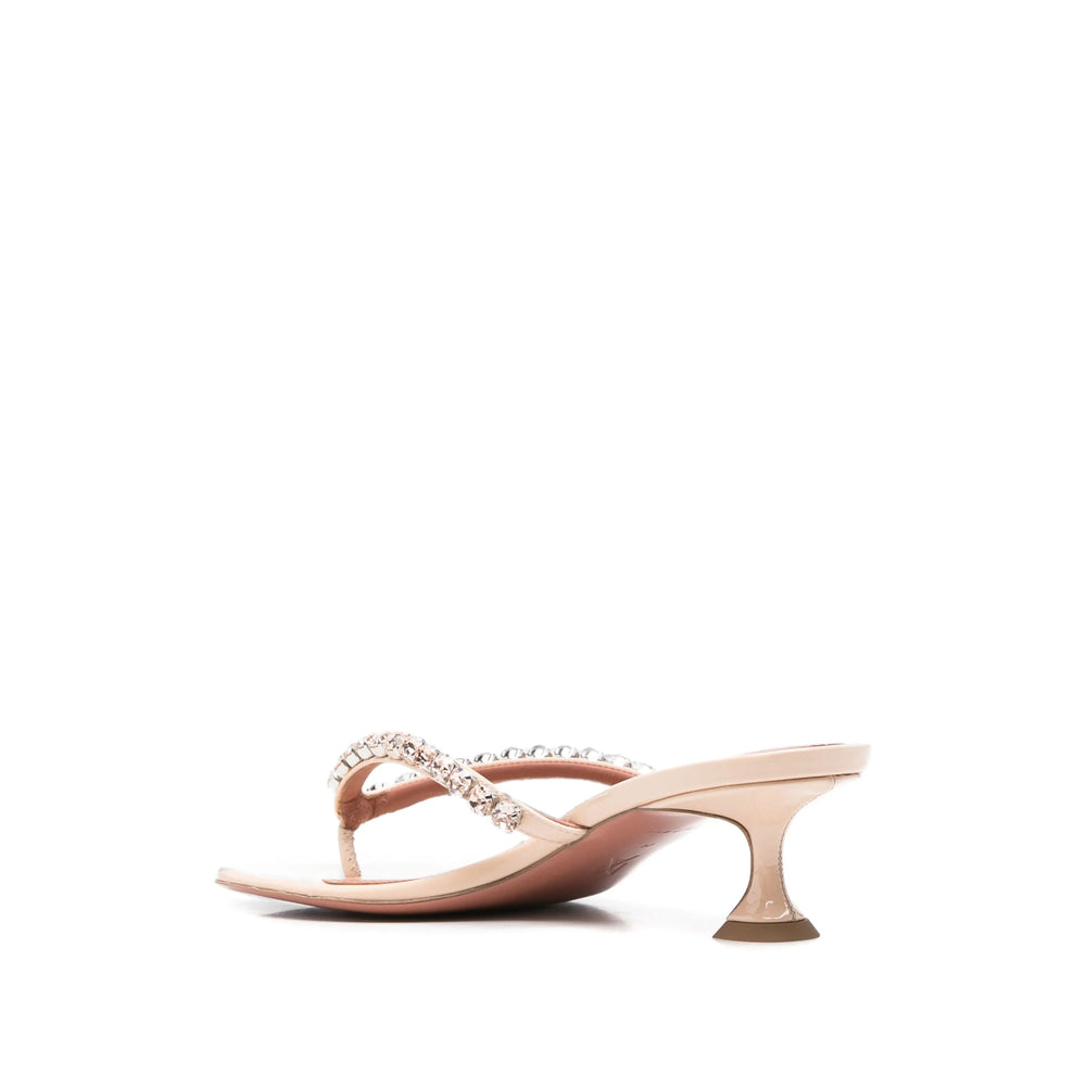Amina Muaddi Pink Shoes Women