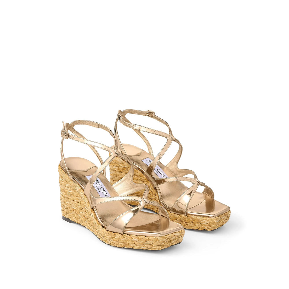 Jimmy Choo Gold Espadrilles Women