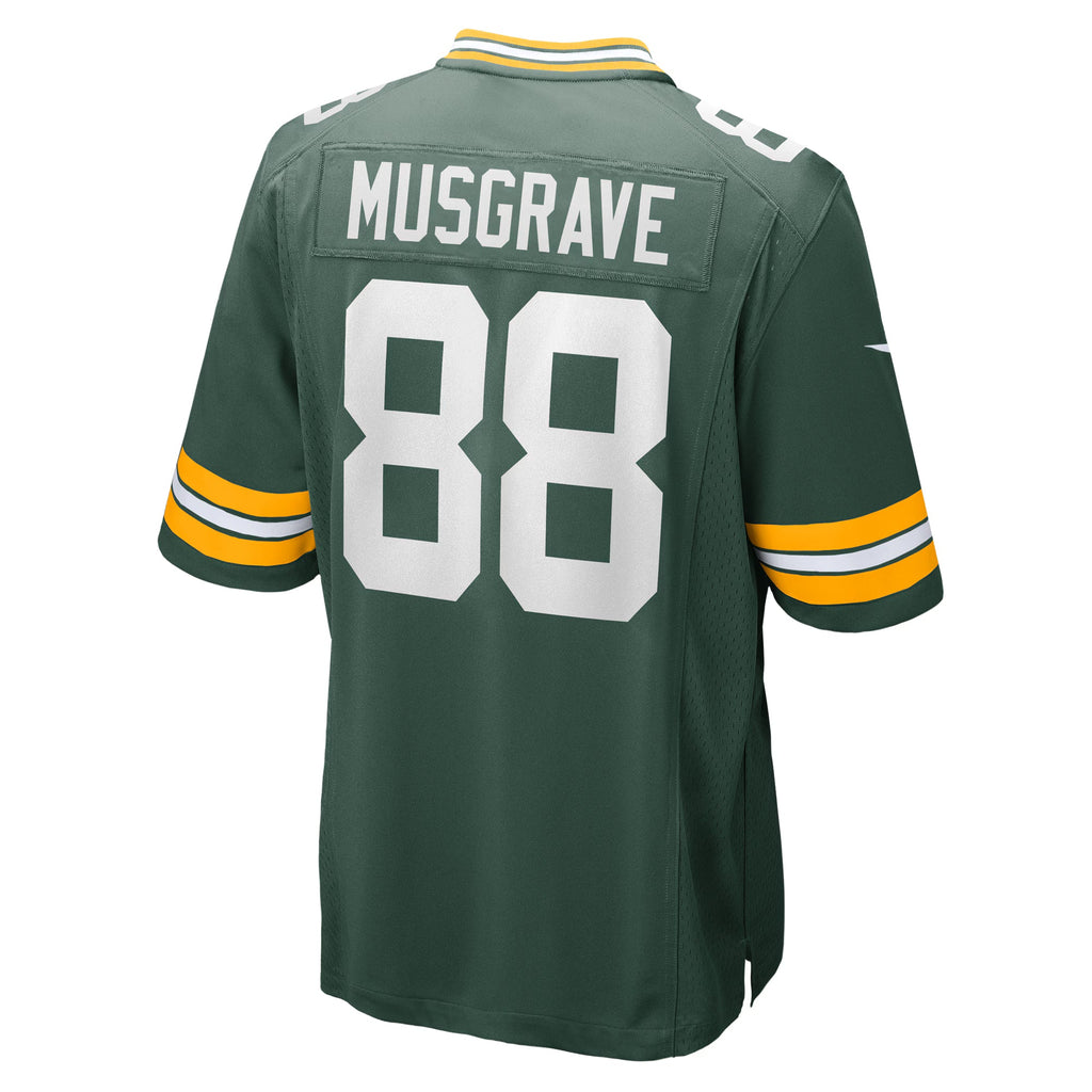 Green Bay Packers Luke Musgrave Green Game Jersey