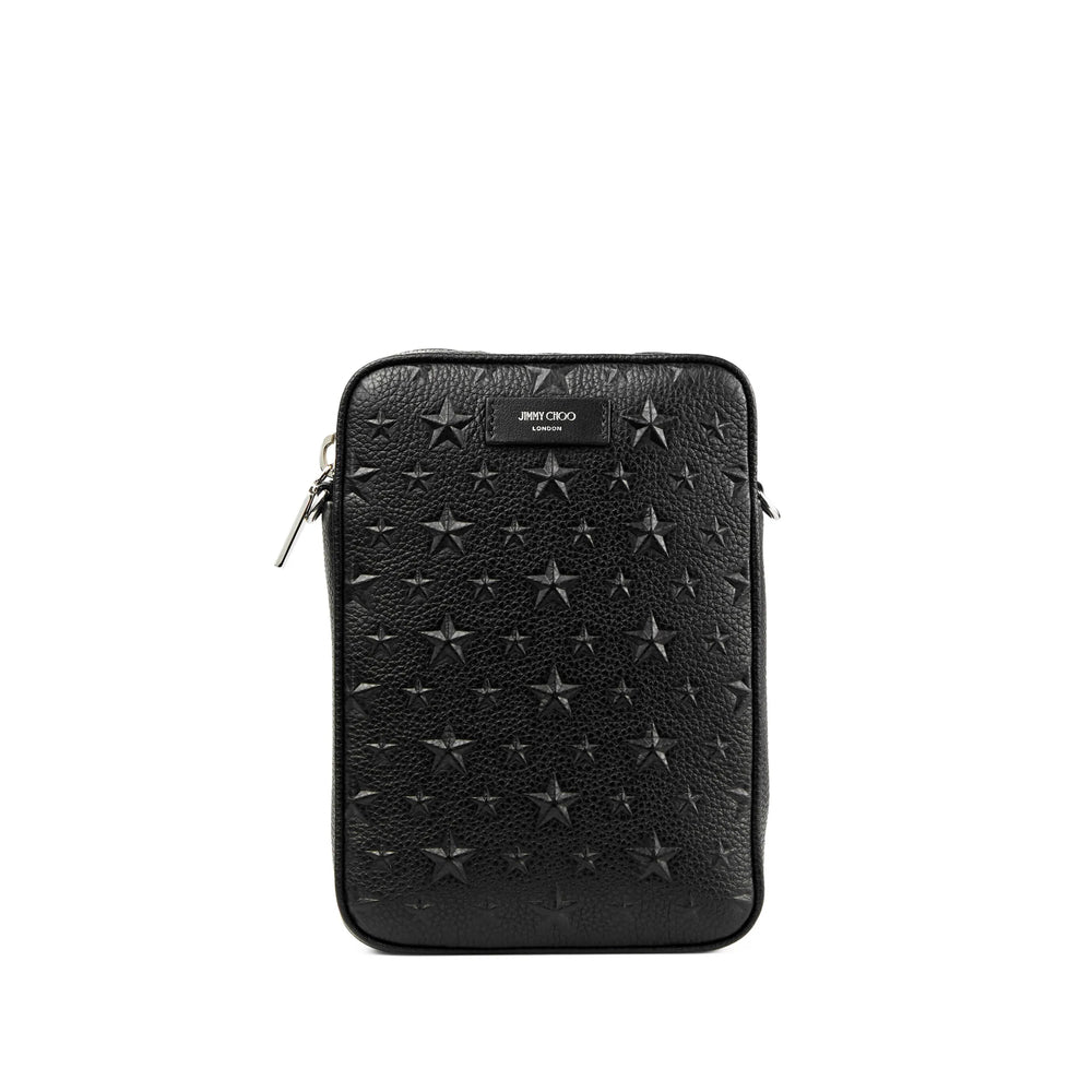 Jimmy Choo Black Messenger Bags Men