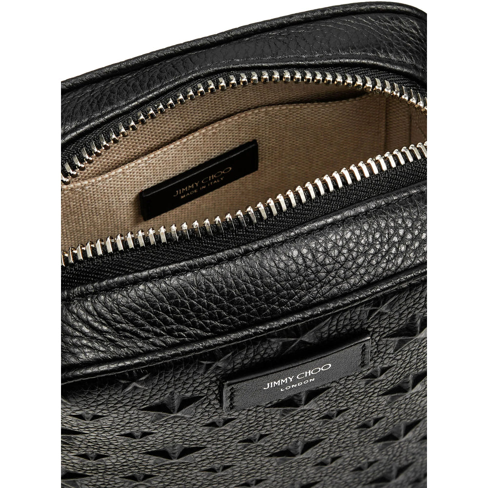 Jimmy Choo Black Messenger Bags Men