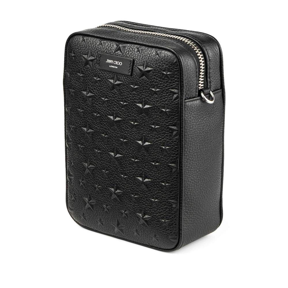 Jimmy Choo Black Messenger Bags Men