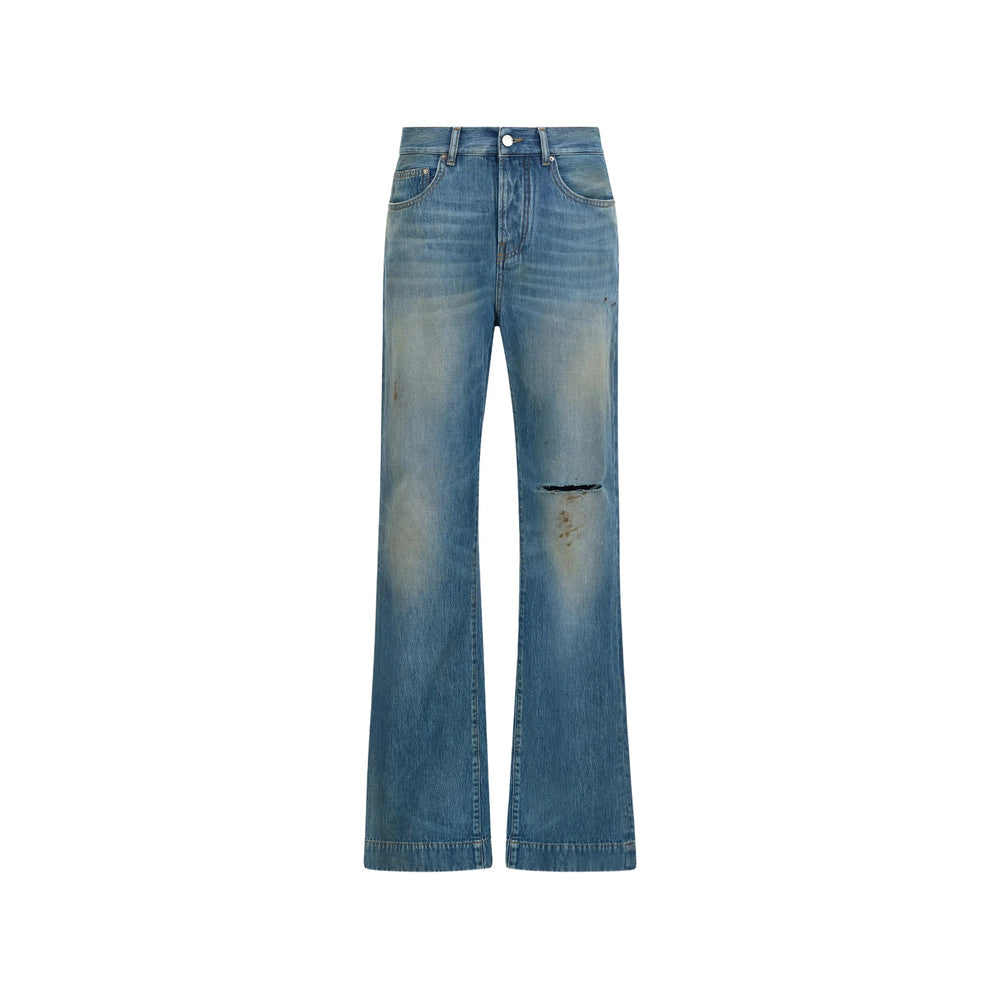 Amiri Blue Denim - Bootcut Jeans Men