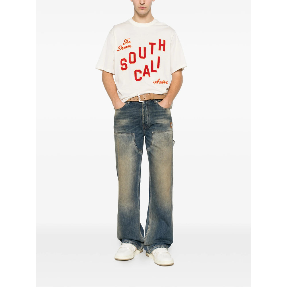 Amiri Neutrals T-Shirts & Vests - T-Shirts Men