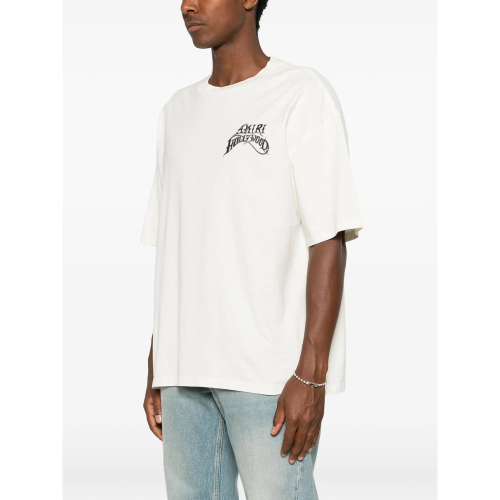 Amiri Neutrals T-Shirts & Vests - T-Shirts Men