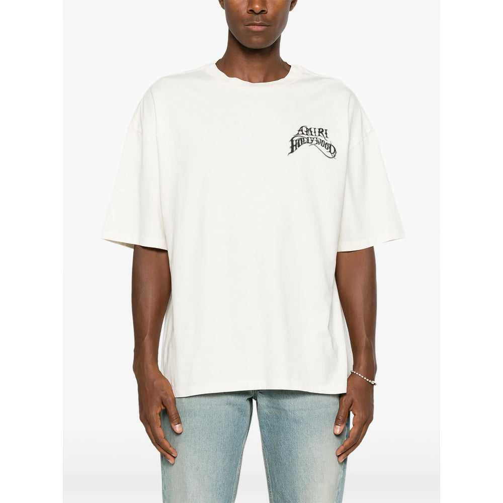 Amiri Neutrals T-Shirts & Vests - T-Shirts Men