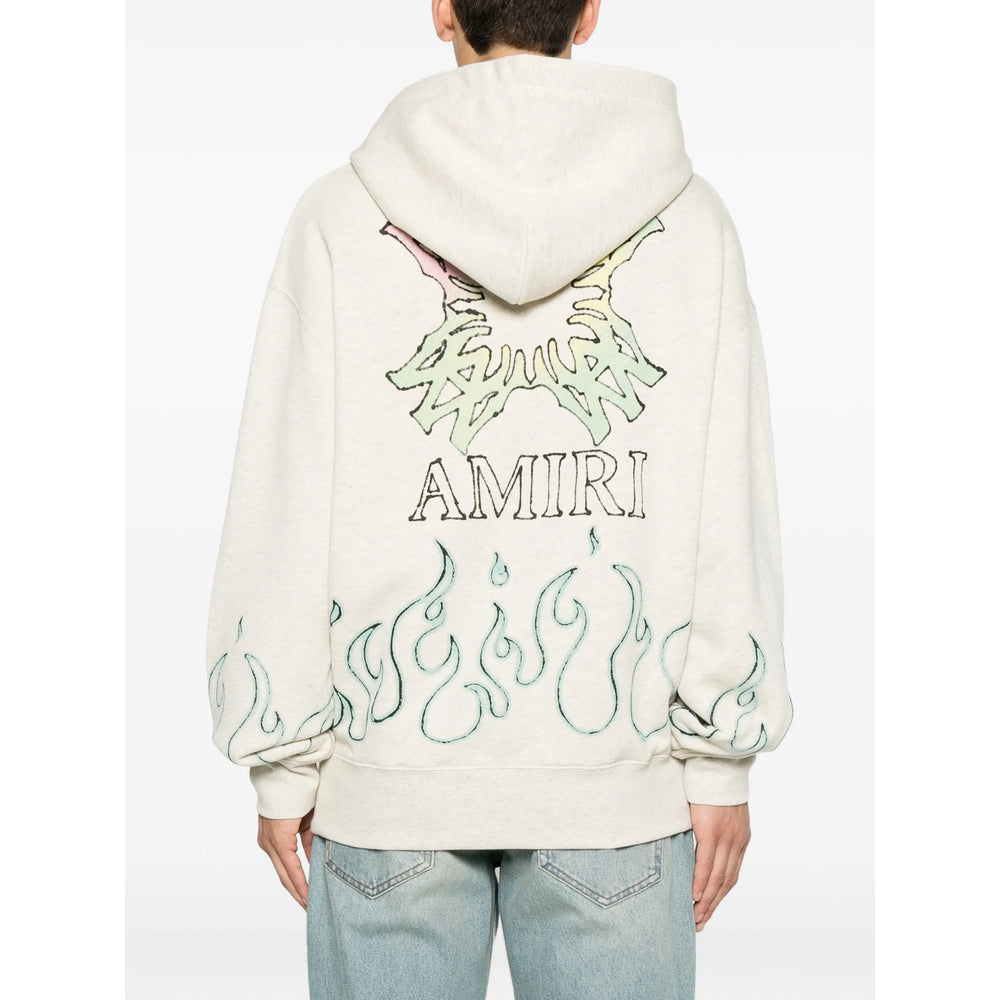 Amiri Neutrals Sweaters & Knitwear - Hoodies Men