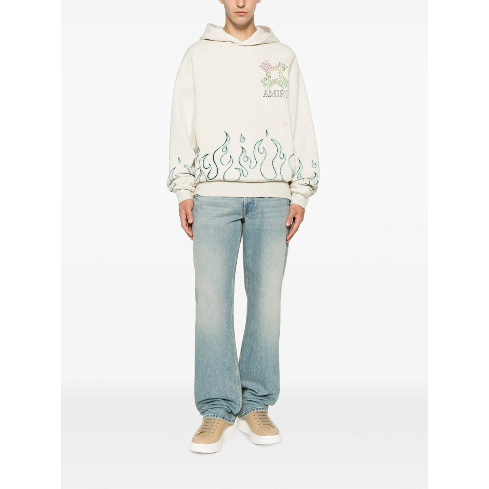 Amiri Neutrals Sweaters & Knitwear - Hoodies Men