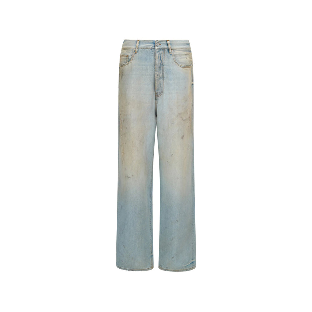 Amiri Blue Denim - Loose-Fit Jeans Men