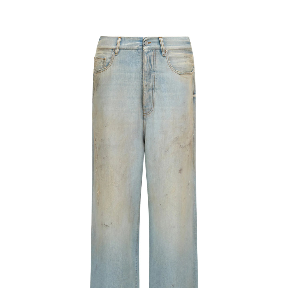 Amiri Blue Denim - Loose-Fit Jeans Men