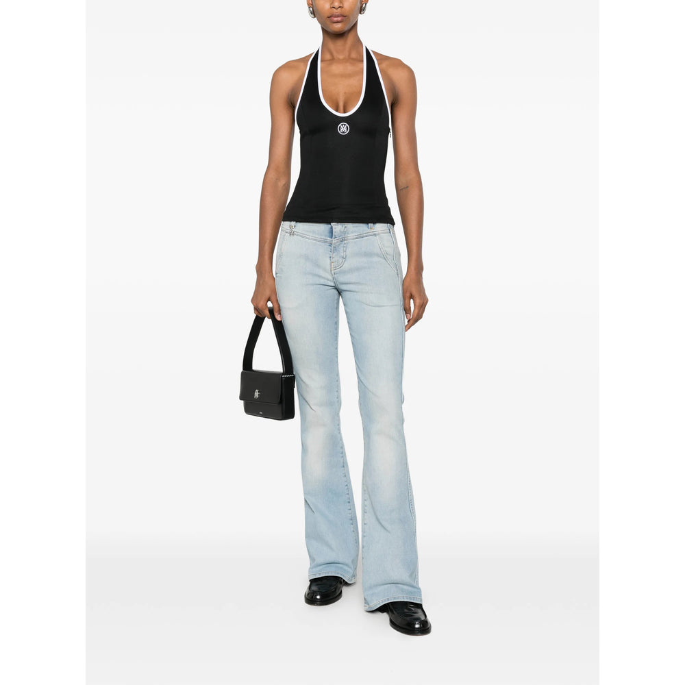 Amiri Black Tops - Vests & Tank Tops Women