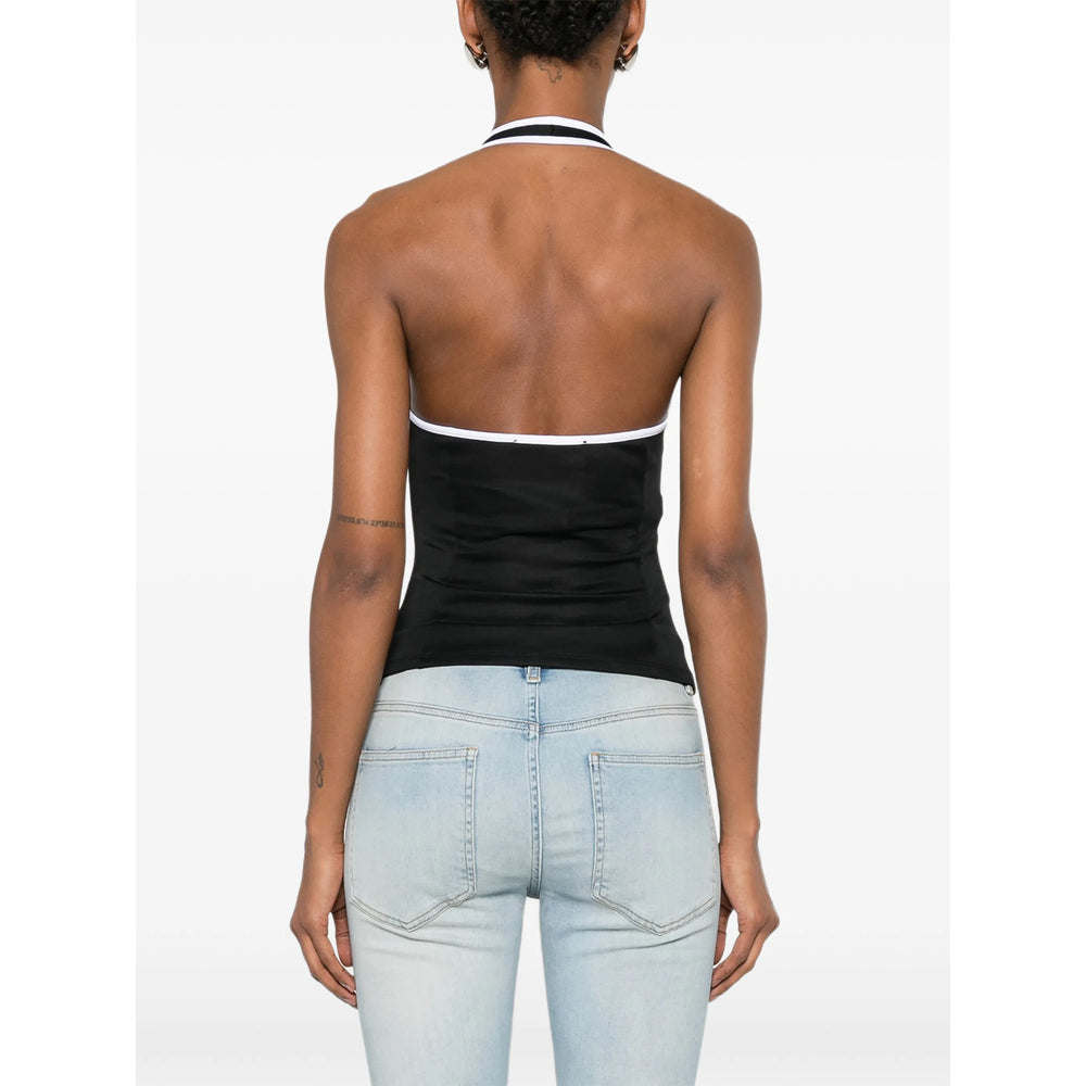 Amiri Black Tops - Vests & Tank Tops Women