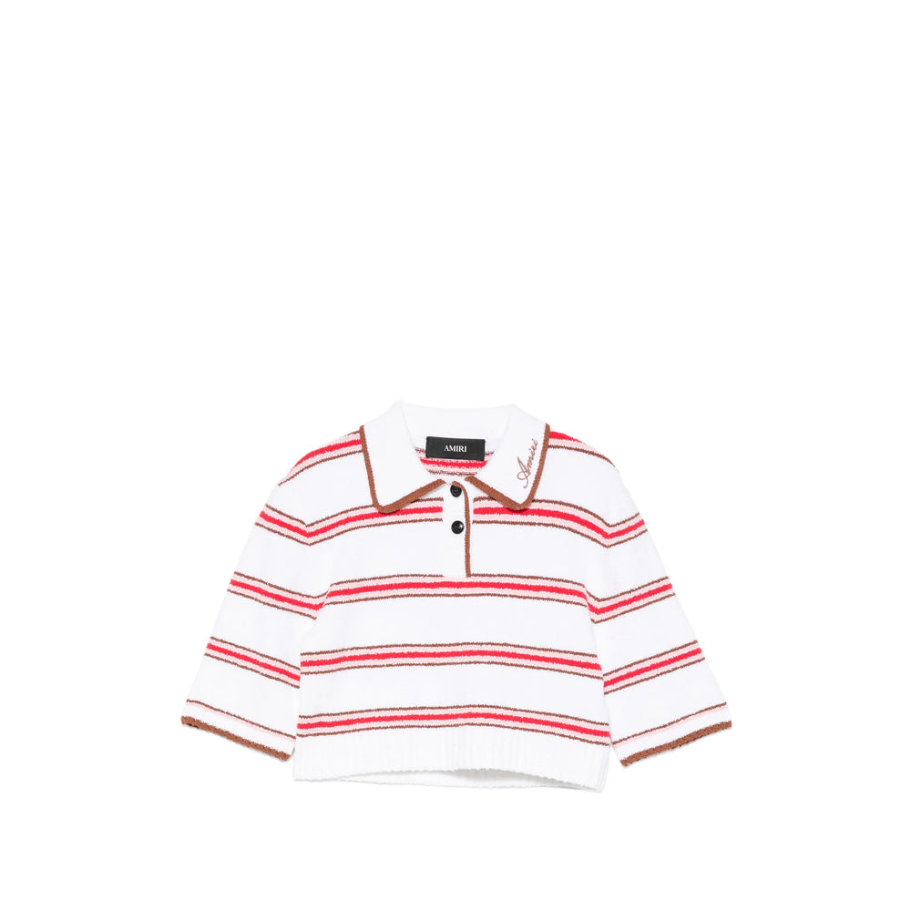 Amiri White Tops - Polo Tops Women