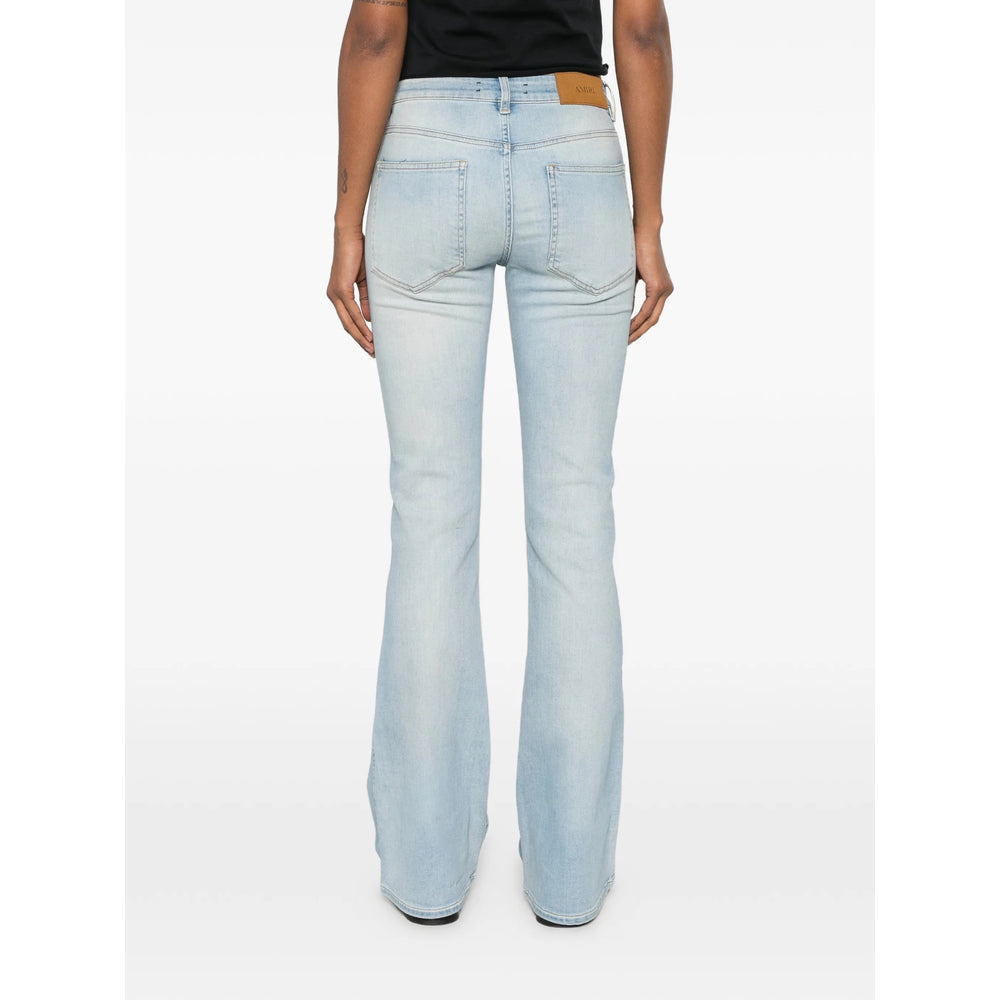 Amiri Blue Denim - Flared Jeans Women