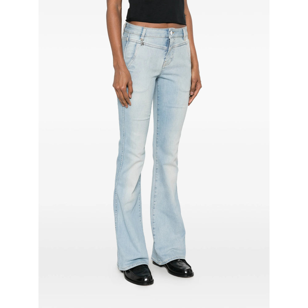 Amiri Blue Denim - Flared Jeans Women