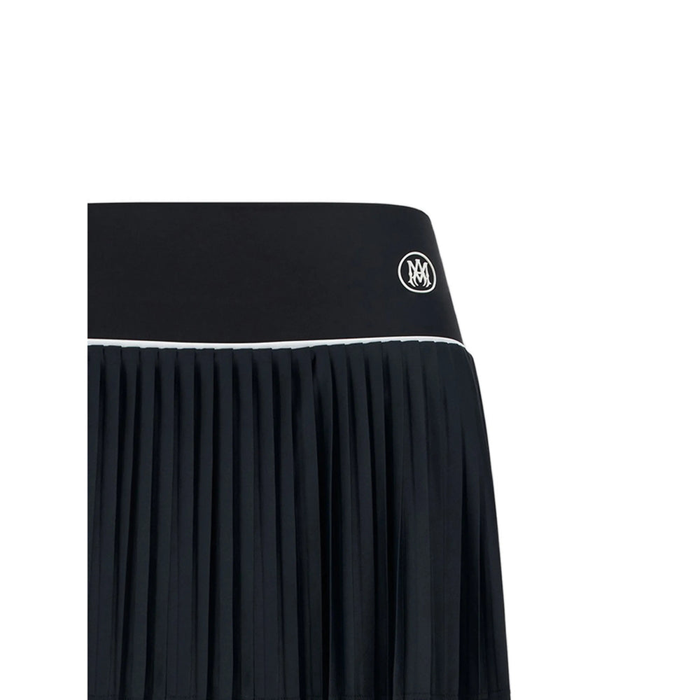 Amiri Black Skirts - Pleated Skirts Women