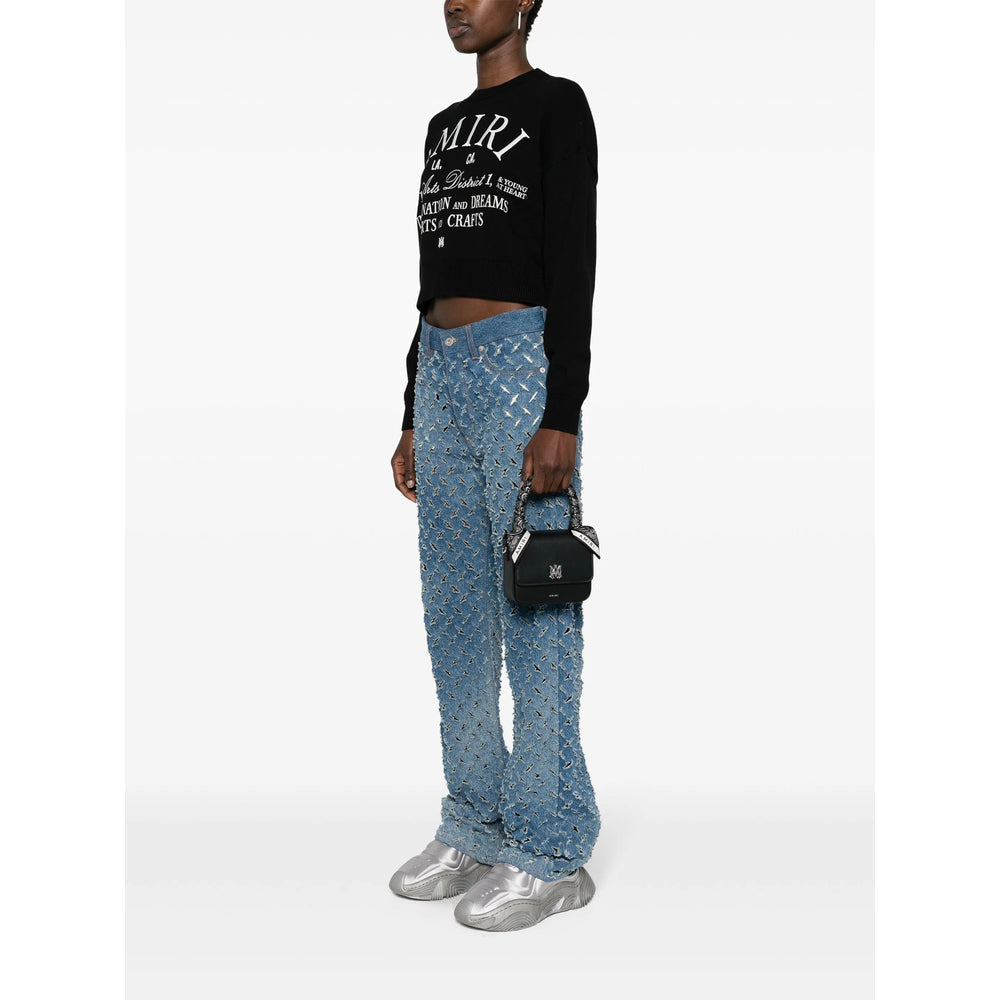 Amiri Black Satchels & Cross Body Bags Women