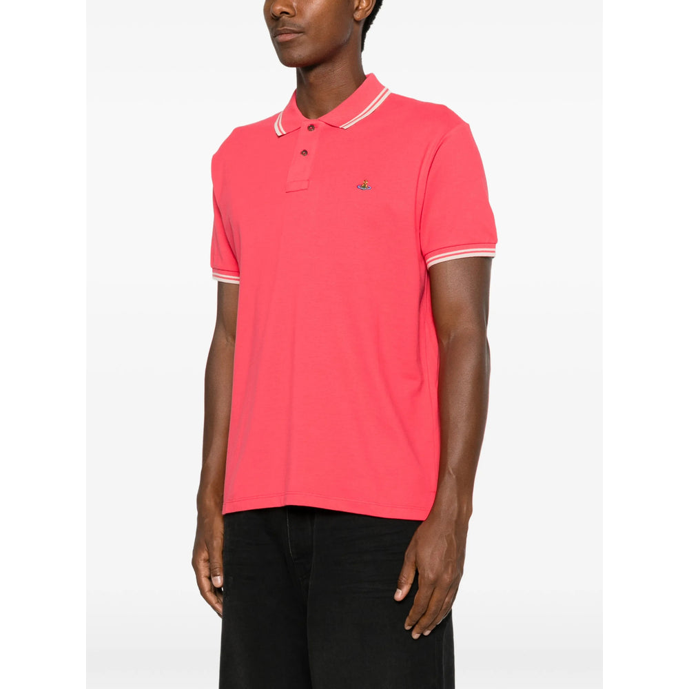 Vivienne Westwood Pink Polo Shirts Men