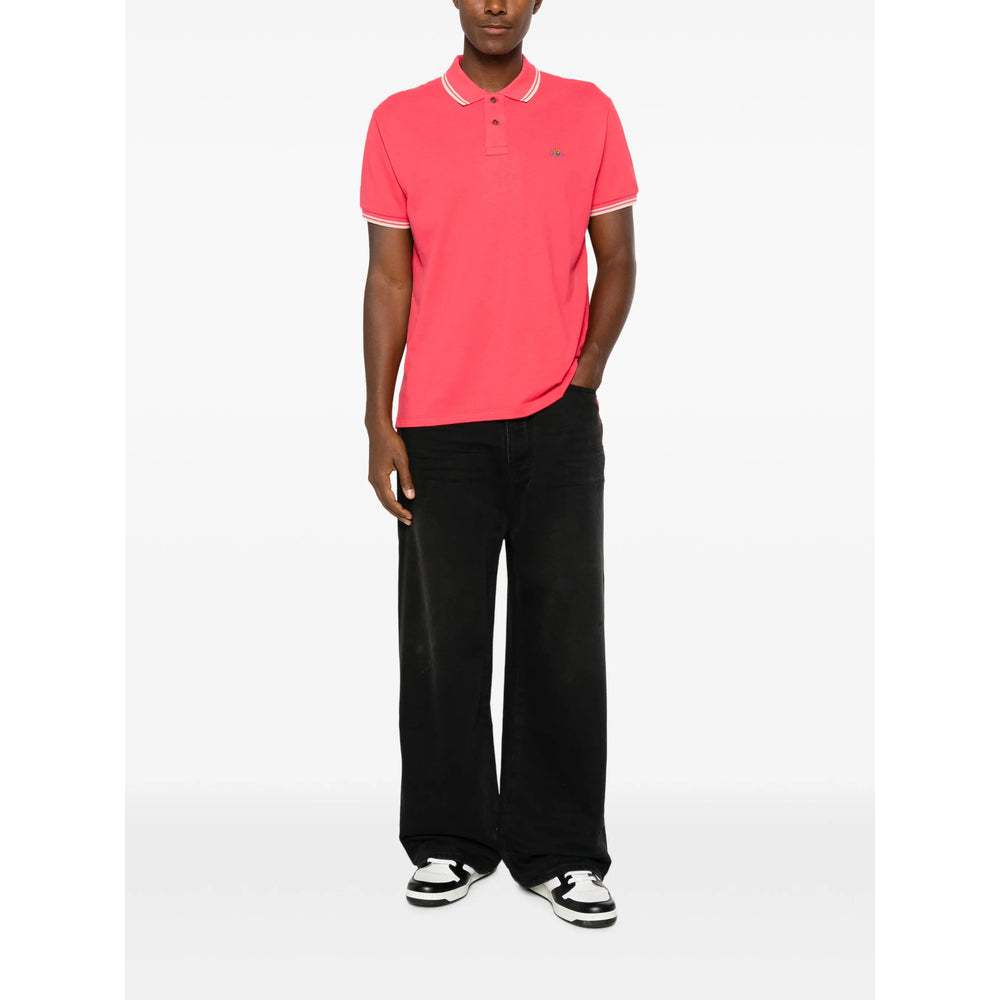 Vivienne Westwood Pink Polo Shirts Men