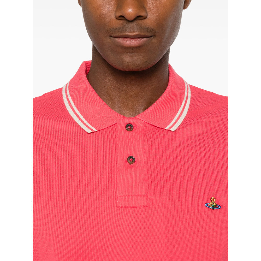 Vivienne Westwood Pink Polo Shirts Men