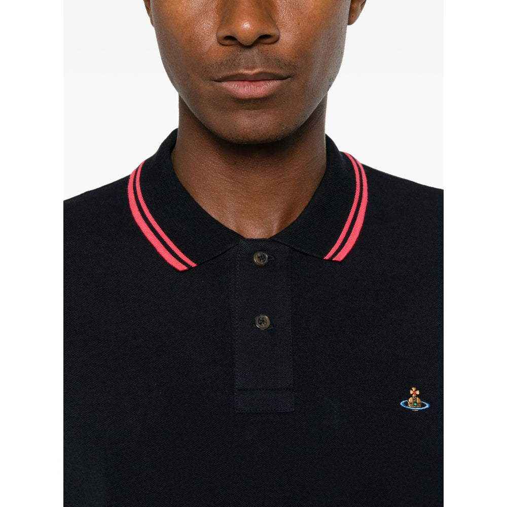 Vivienne Westwood Blue Polo Shirts Men