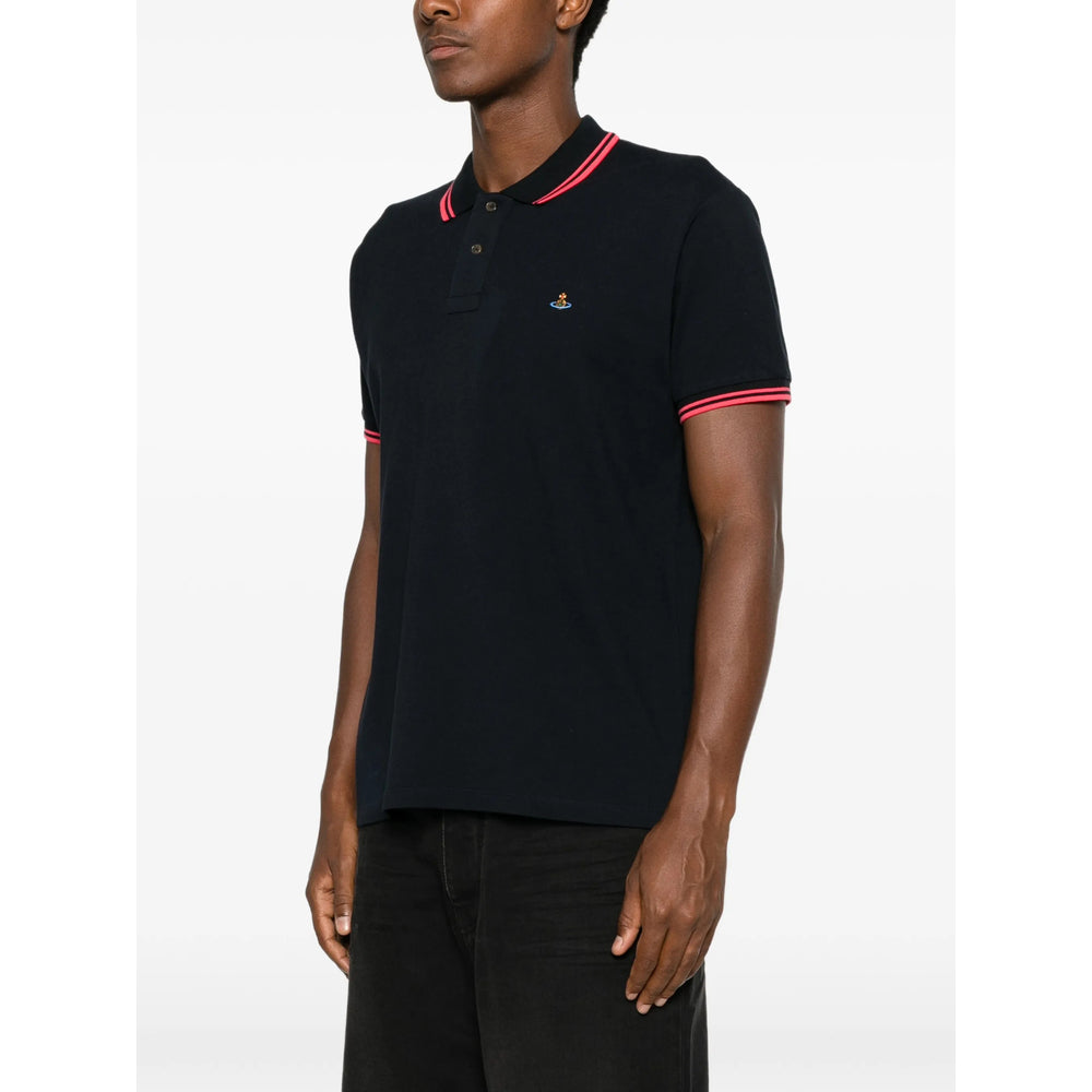 Vivienne Westwood Blue Polo Shirts Men