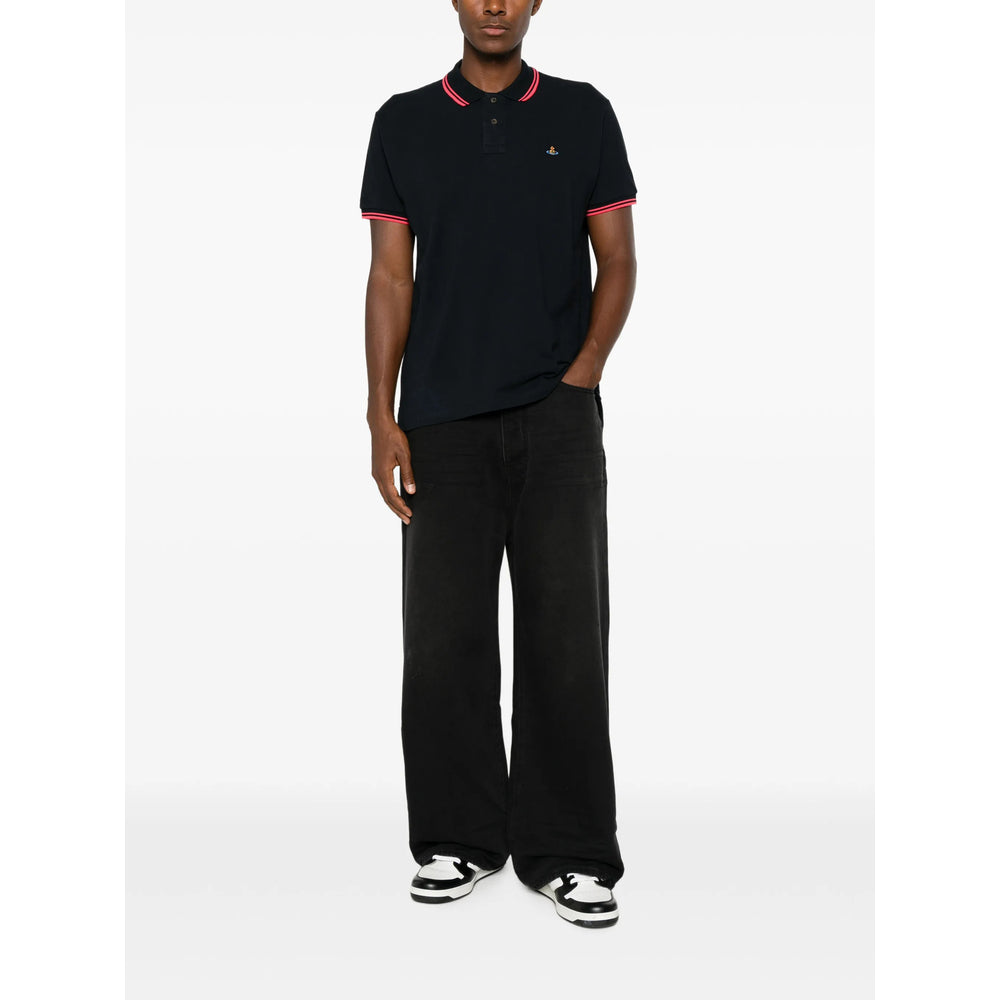 Vivienne Westwood Blue Polo Shirts Men